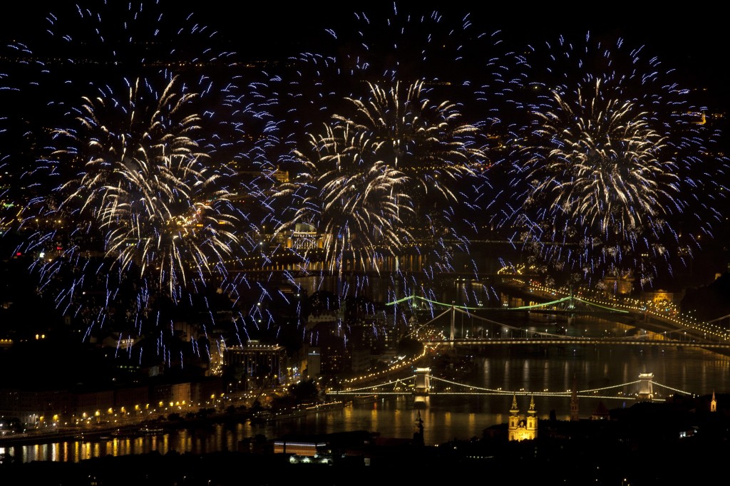 Augusztus 20. - Tûzijáték Budapesten