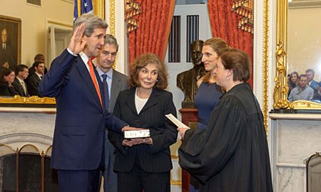 john kerry sworn in secretary state