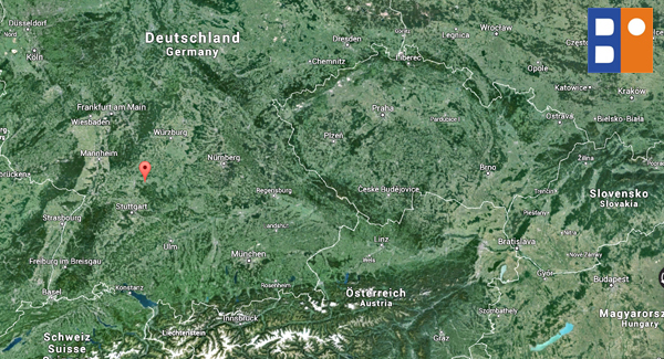 bretzfeld_nemetorszag_terkep