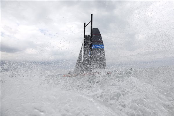 A Fifty-Fifty nevű magyar építésű kétárbocos katamarán