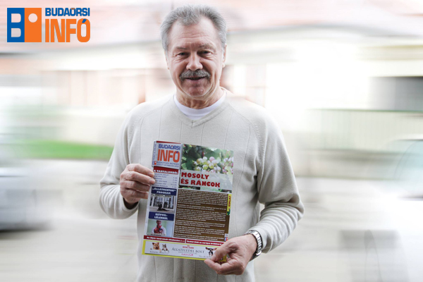 Farkas Bertalan űrhajós a Budaörsi Infó egy korábbi számával 2016-ban