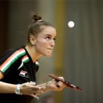 Pergel Szandra játszik a svéd Linda Bergström ellen