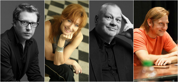 Berzsenyi Bellaagh Ádám, Szalai Kriszta, Frigyesi András, Herczeg Tamás - Fotó: szinhaz.org