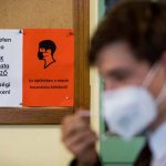 iskola kezdes, evnyito, elmaradt ballagas, iskola, oktatas, COVID-19., kez fertotlenites, maszk viseles. 
Budai Ciszterci Szent Imre Gimnazium
2020.09.01.
Budapest
foto: Purger Tamas