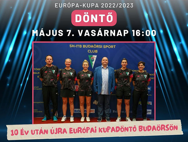 asztalitenisz donto 2023 Budaors