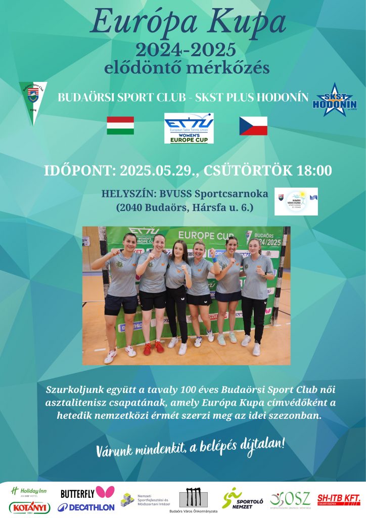 Európa Kupa elődöntő Budaörsön