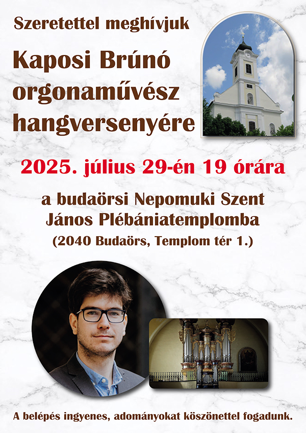 kaposi bruno hangverseny