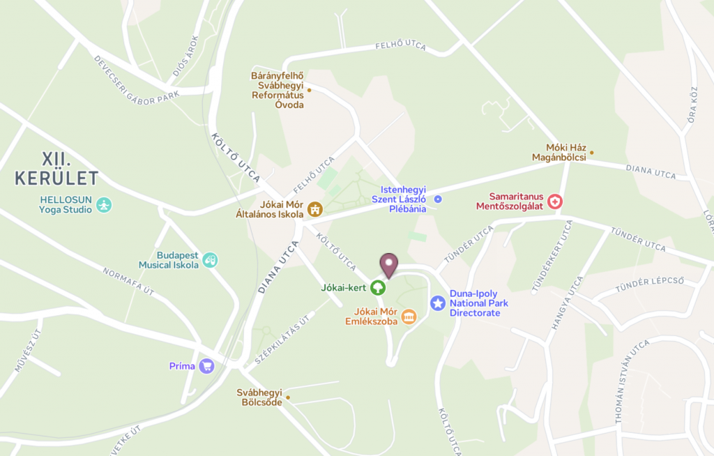 jokai_kert_budapest_terkep